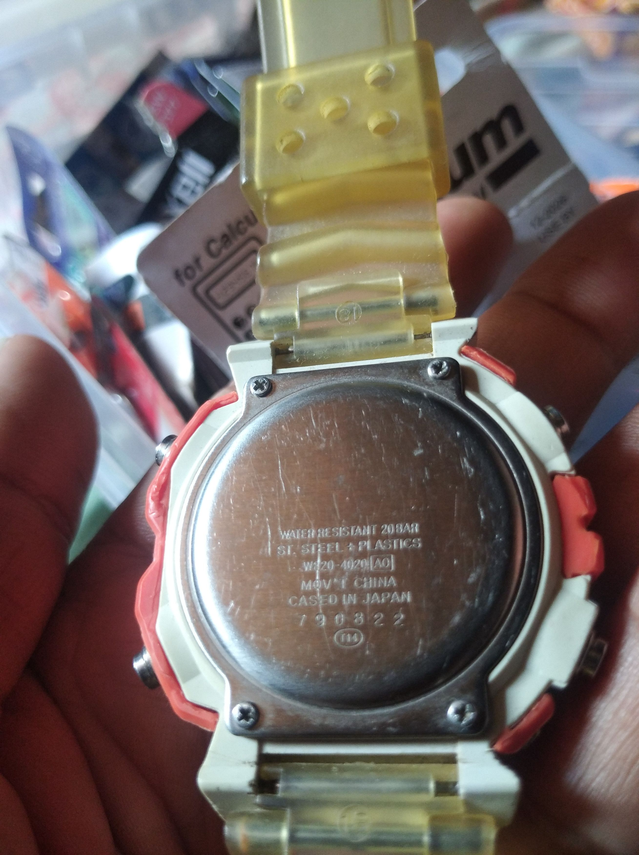 ALBA × Japanese Brand × Seiko Alba hypertech w820-4020 digital watch Size ONE SIZE - 5 Thumbnail