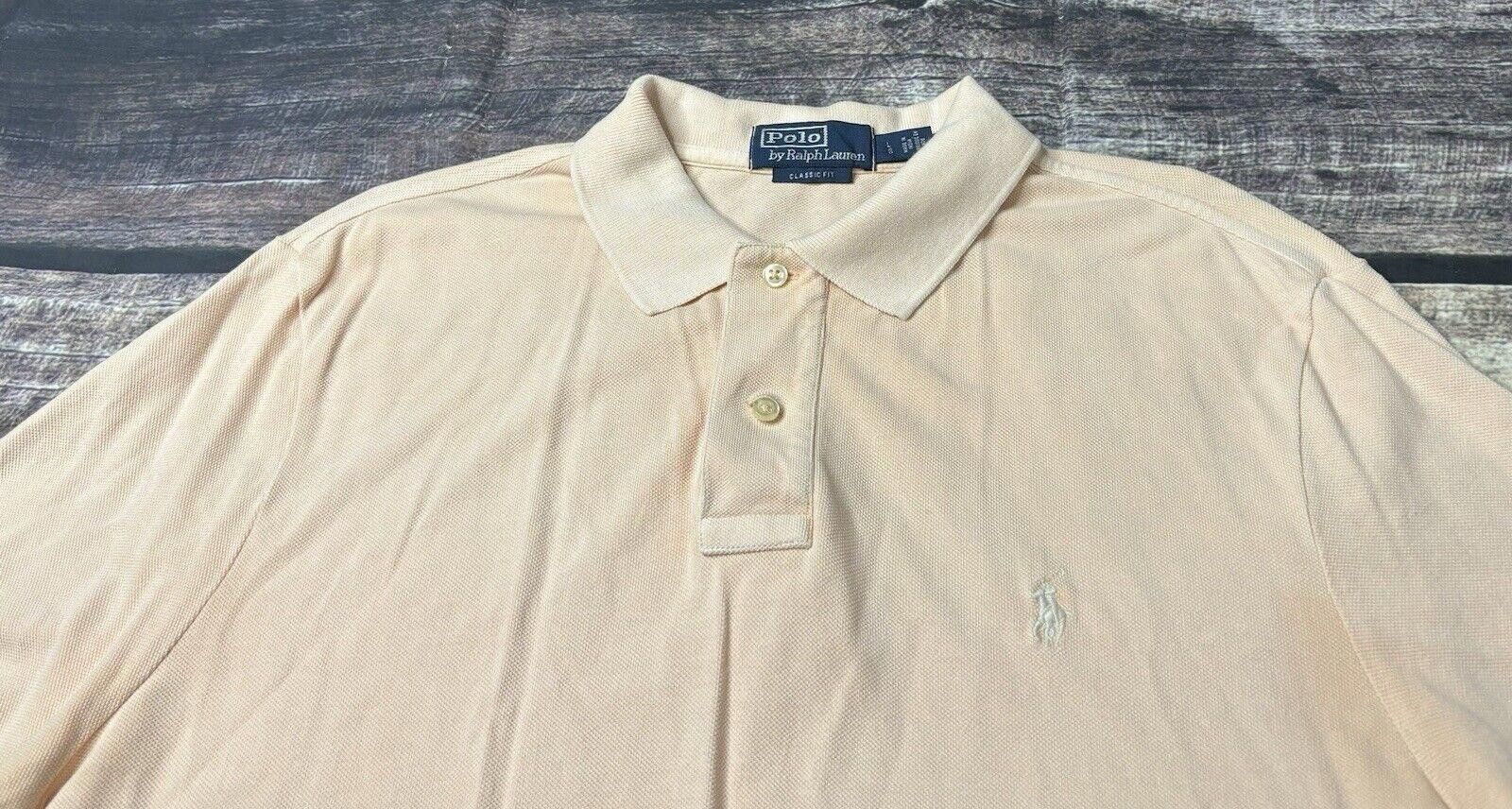 Polo Ralph Lauren Polo Ralph Lauren Polo Shirt Men's Large Short Sleeve Pink Size US L / EU 52-54 / 3 - 4 Thumbnail