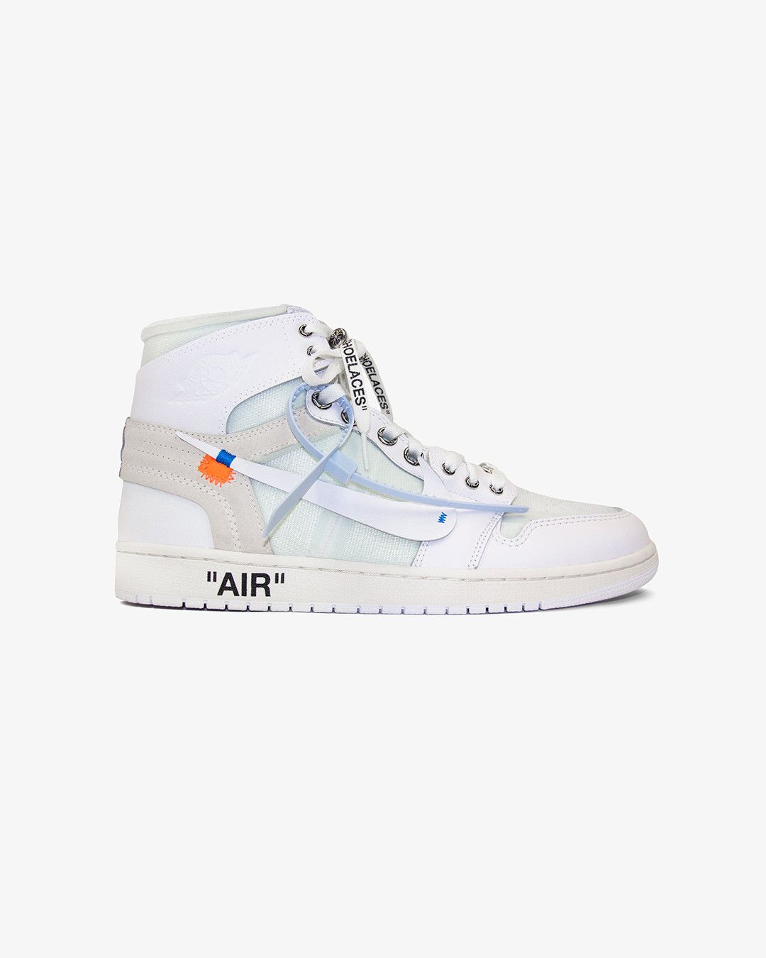 Chrome Hearts CHROME HEARTS OFF WHITE NIKE JORDAN 1 EU (1/1) Size US 12 / EU 45 - 1 Thumbnail