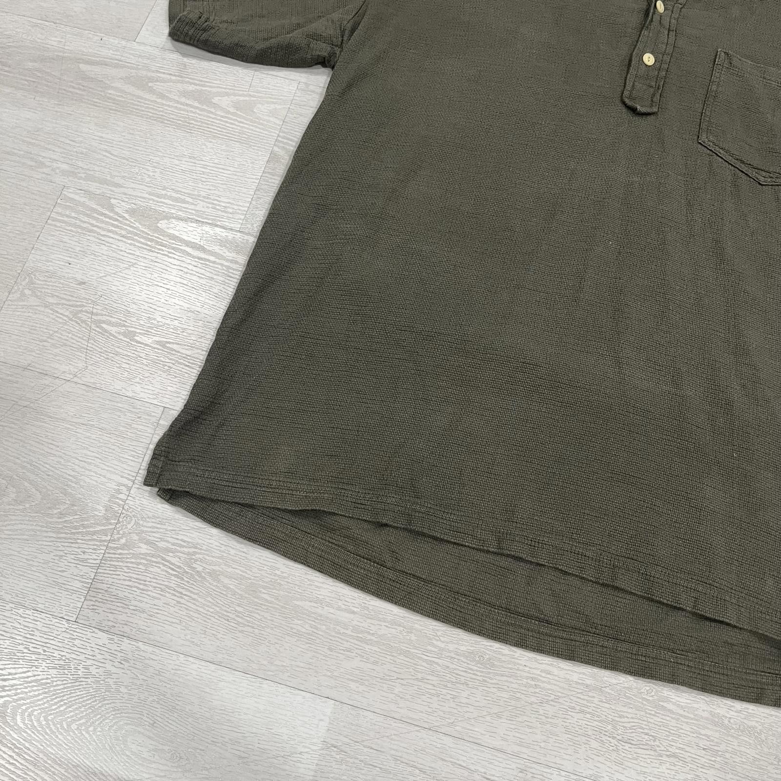 Other American Eagle Outfitters Polo Shirt XL - Olive Green Size ONE SIZE - 4 Thumbnail
