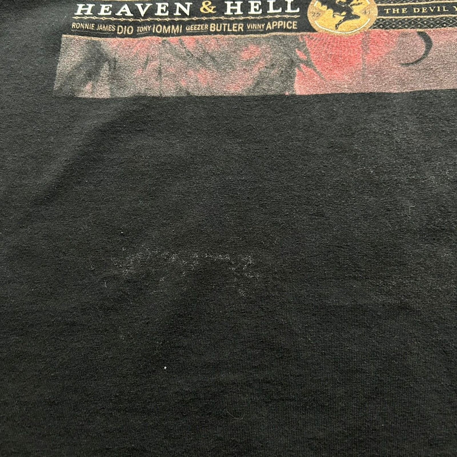 Band Tees Vintage Y2K Heaven & Hell Black Sabbath Band T Shirt XL Rare Size US XL / EU 56 / 4 - 3 Thumbnail