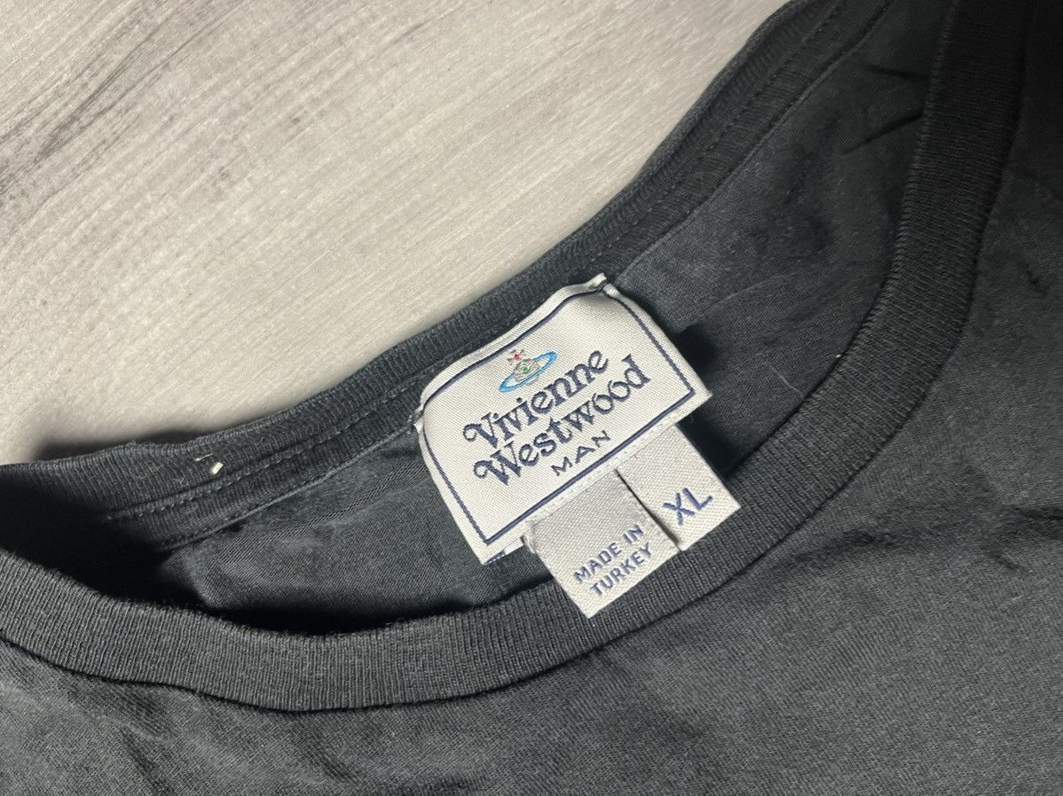 Vivienne Westwood Vivienne Westwood Tshirt basic small logo size XLarge Size US XL / EU 56 / 4 - 4 Thumbnail