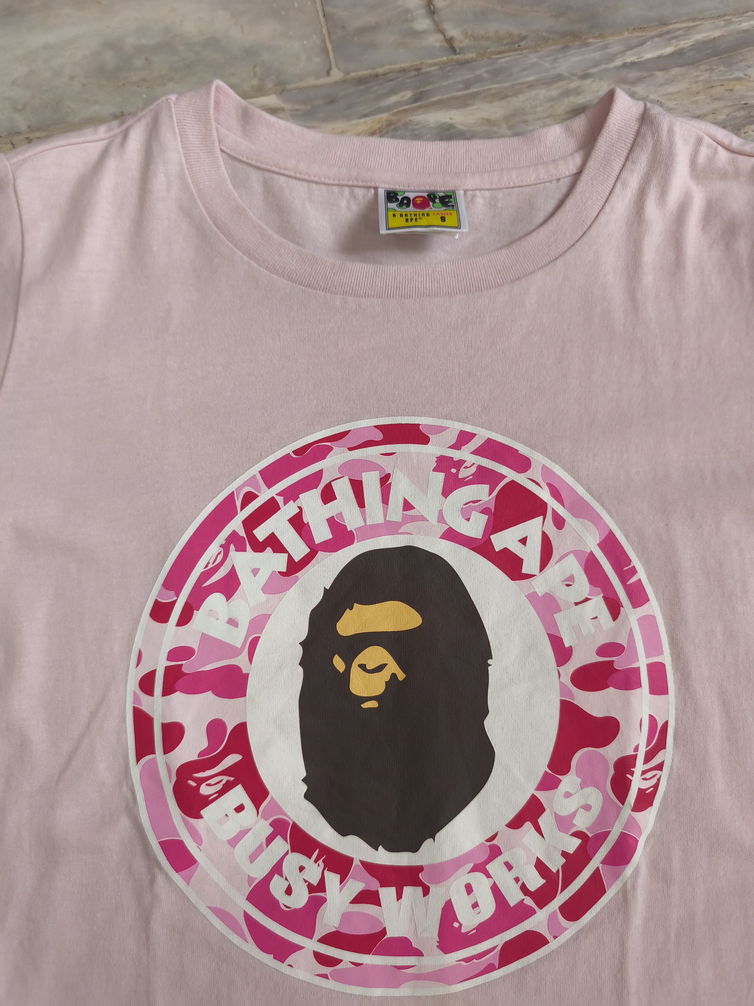 Bape Bape Busy Works Tee Size S / US 4 / IT 40 - 2 Thumbnail