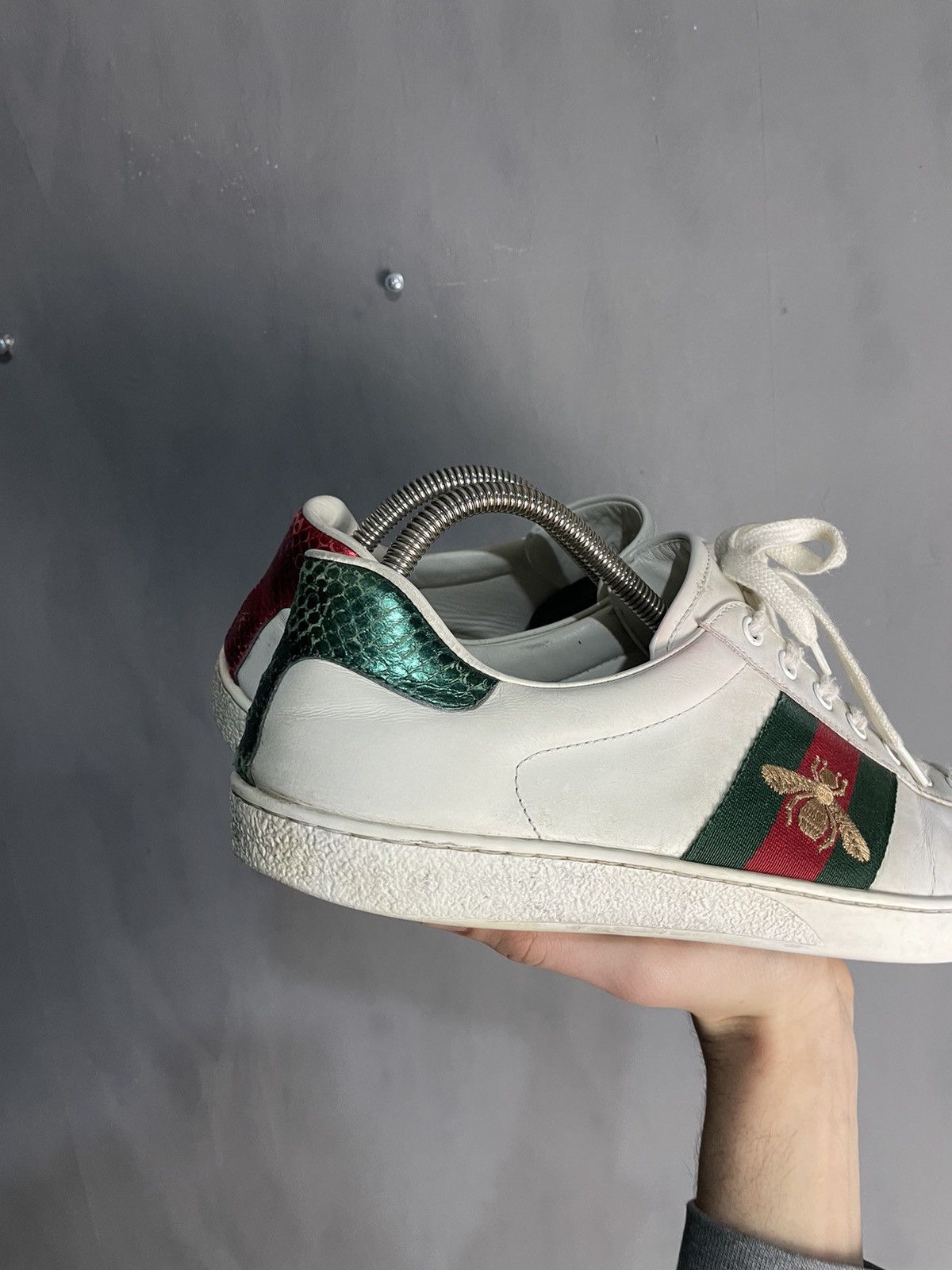Gucci Gucci Ace Bee sneakers Us8 Size US 8 / EU 41 - 4 Thumbnail