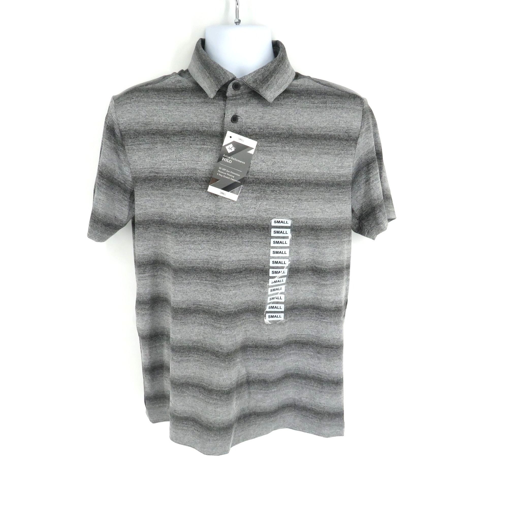 Other Members Mark Mens Small Gray Polo Shirt UPF 30 Moisture Wick Size US S / EU 44-46 / 1 - 1 Thumbnail