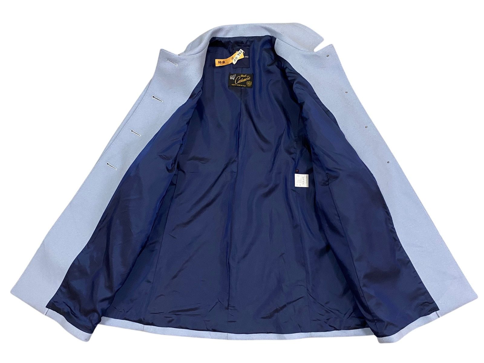 Tomorrowland Light Blue Wool & Cashmere Coat - Tomorrowland Collection Size S / US 4 / IT 40 - 5 Thumbnail