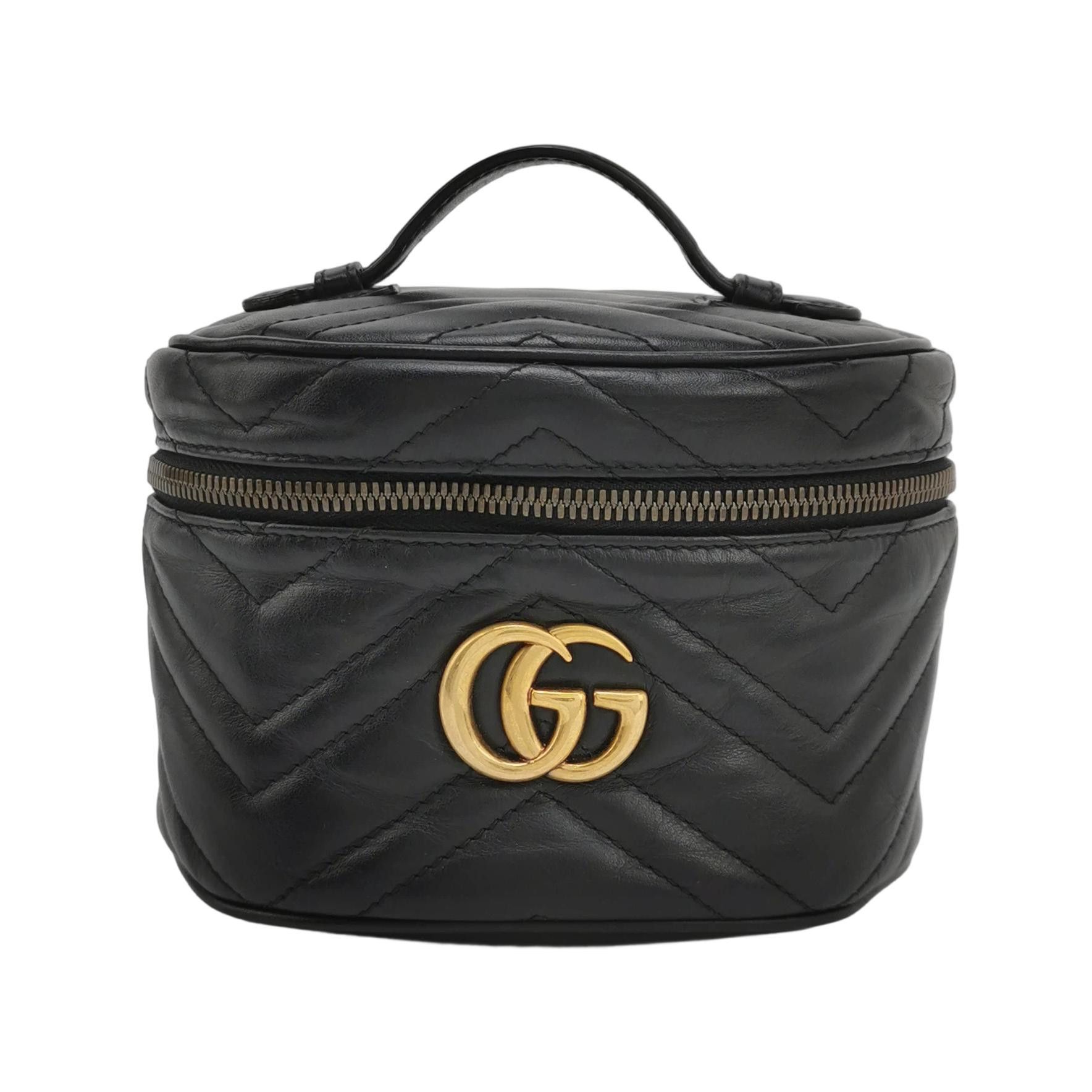 Gucci Gucci GG Marmont Matelasse Leather Mini Backpack One Size Size ONE SIZE - 1 Thumbnail