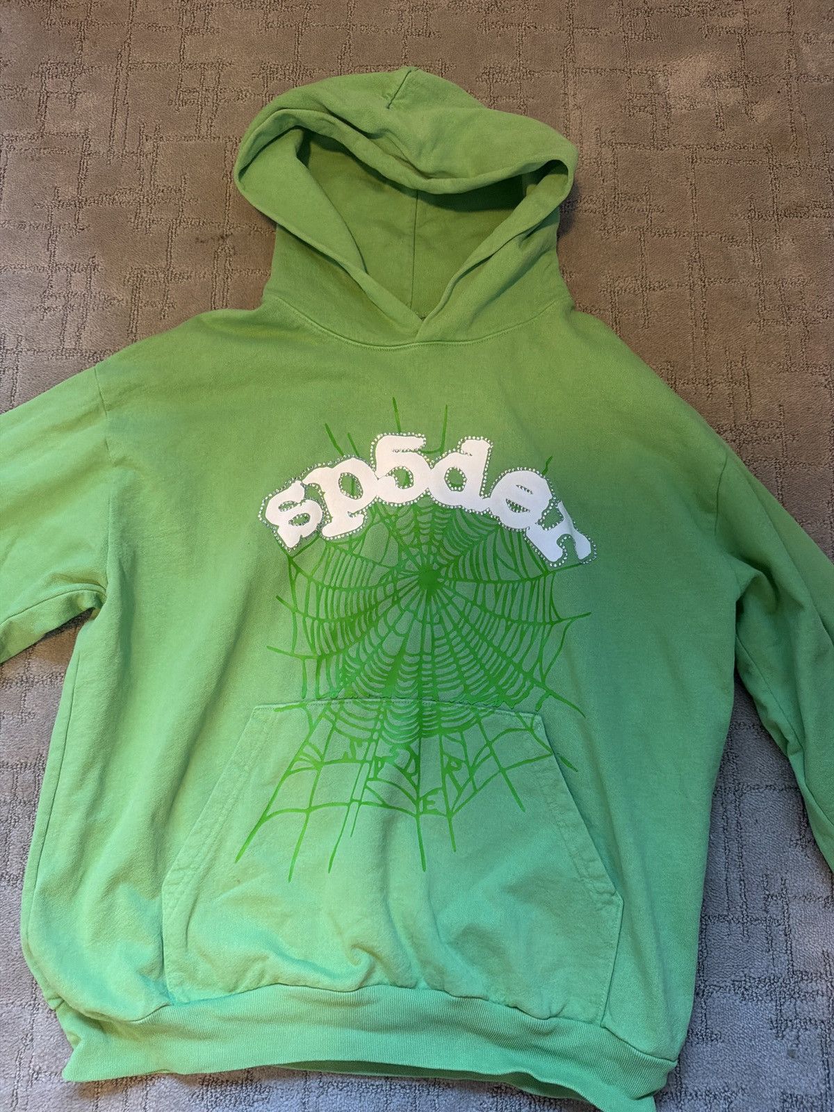 Sp5der Sp5der Slime Green OG sweatshirt Size US XL / EU 56 / 4 - 1 Thumbnail
