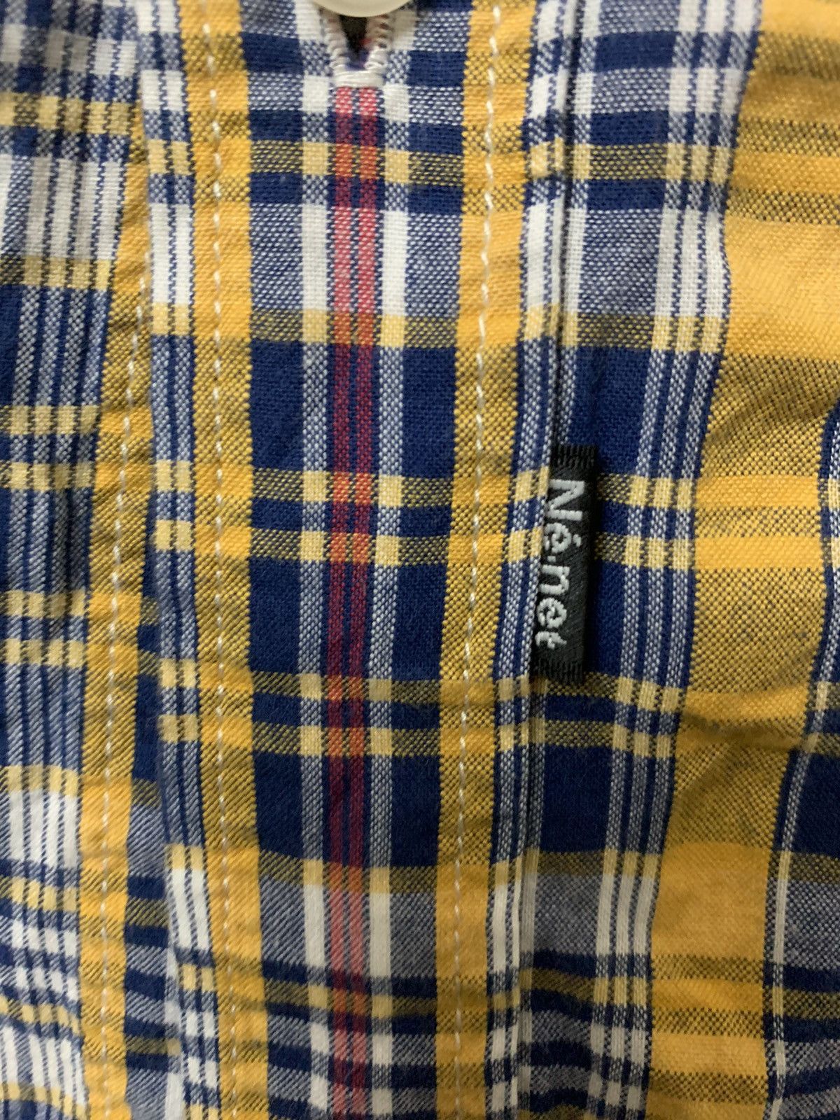 Issey Miyake × Ne-Net Ne-net flannel shirt Size US S / EU 44-46 / 1 - 3 Thumbnail