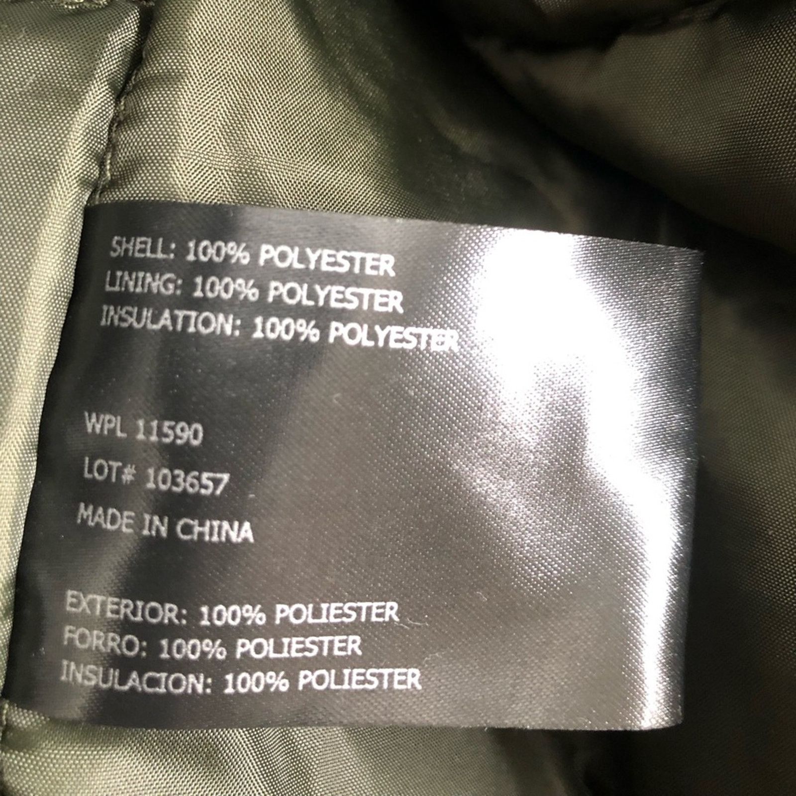 Weatherproof WEATHERPROOF Men’s Medium Black Hooded Double Zip Parka Size US M / EU 48-50 / 2 - 5 Thumbnail