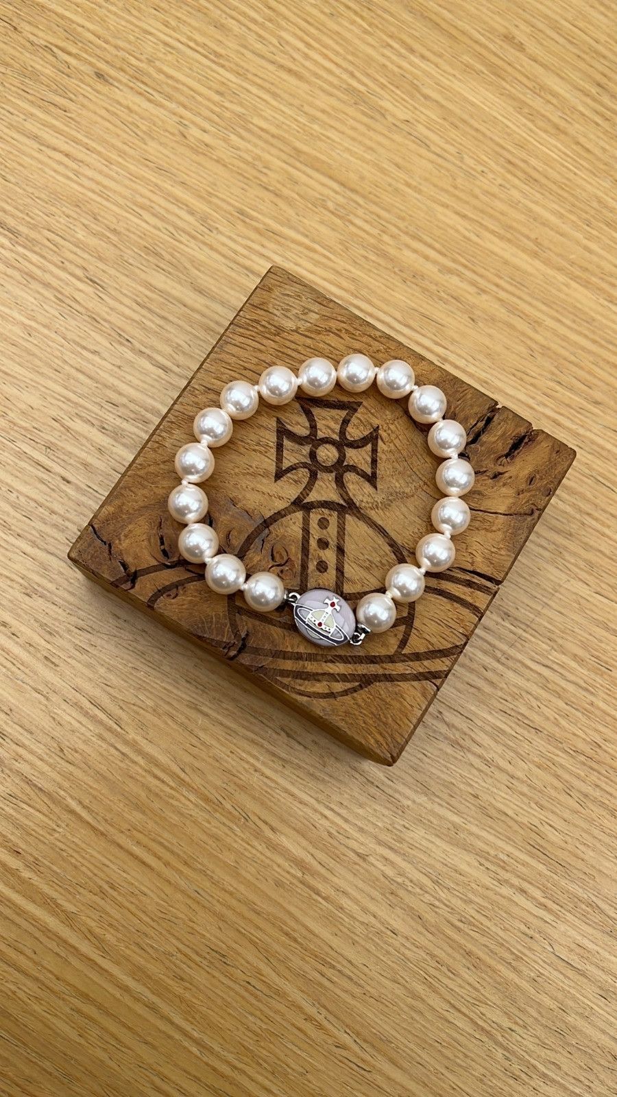 Vivienne Westwood o1f1d3z1025 Size: OS / Loelia Pearl Bracelet - W1 Size ONE SIZE - 2 Thumbnail