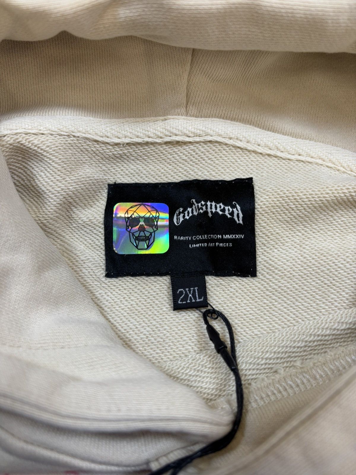 Godspeed Godspeed Grand Slam Hoodie, Bone Size US XXL / EU 58 / 5 - 8 Thumbnail