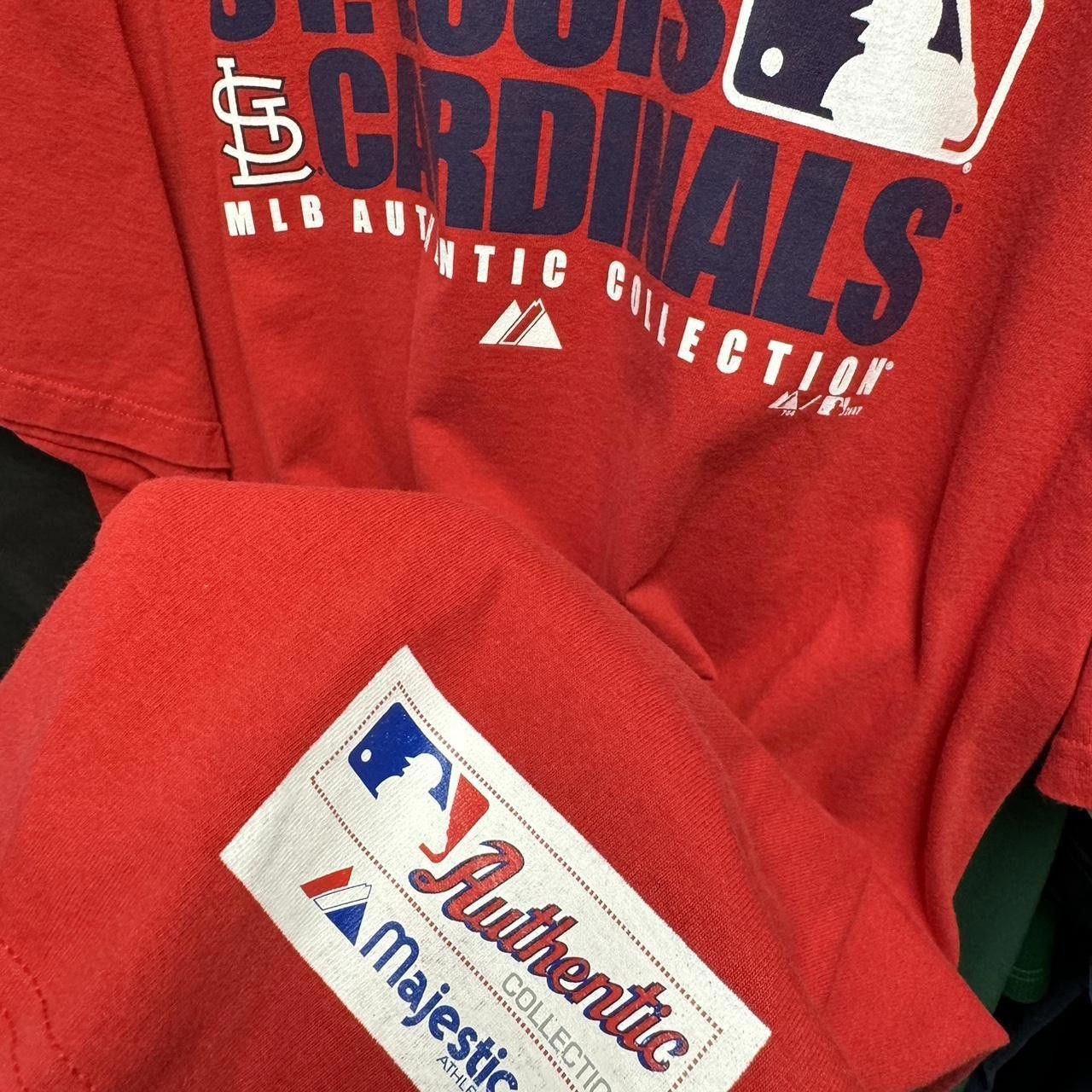 MLB × Majestic × Vintage Vintage Y2k Majestic Mlb St Louis Cardinals Tshirt Size US L / EU 52-54 / 3 - 5 Thumbnail