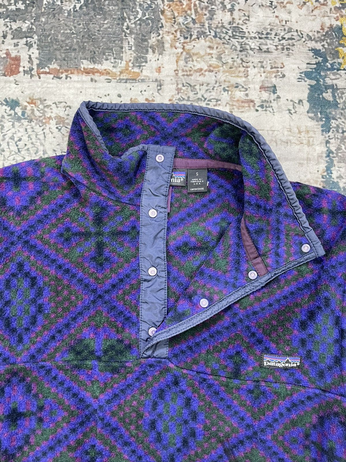 Patagonia Vtg 90s Patagonia Synchilla Snap-T Pullover Size US S / EU 44-46 / 1 - 12 Thumbnail