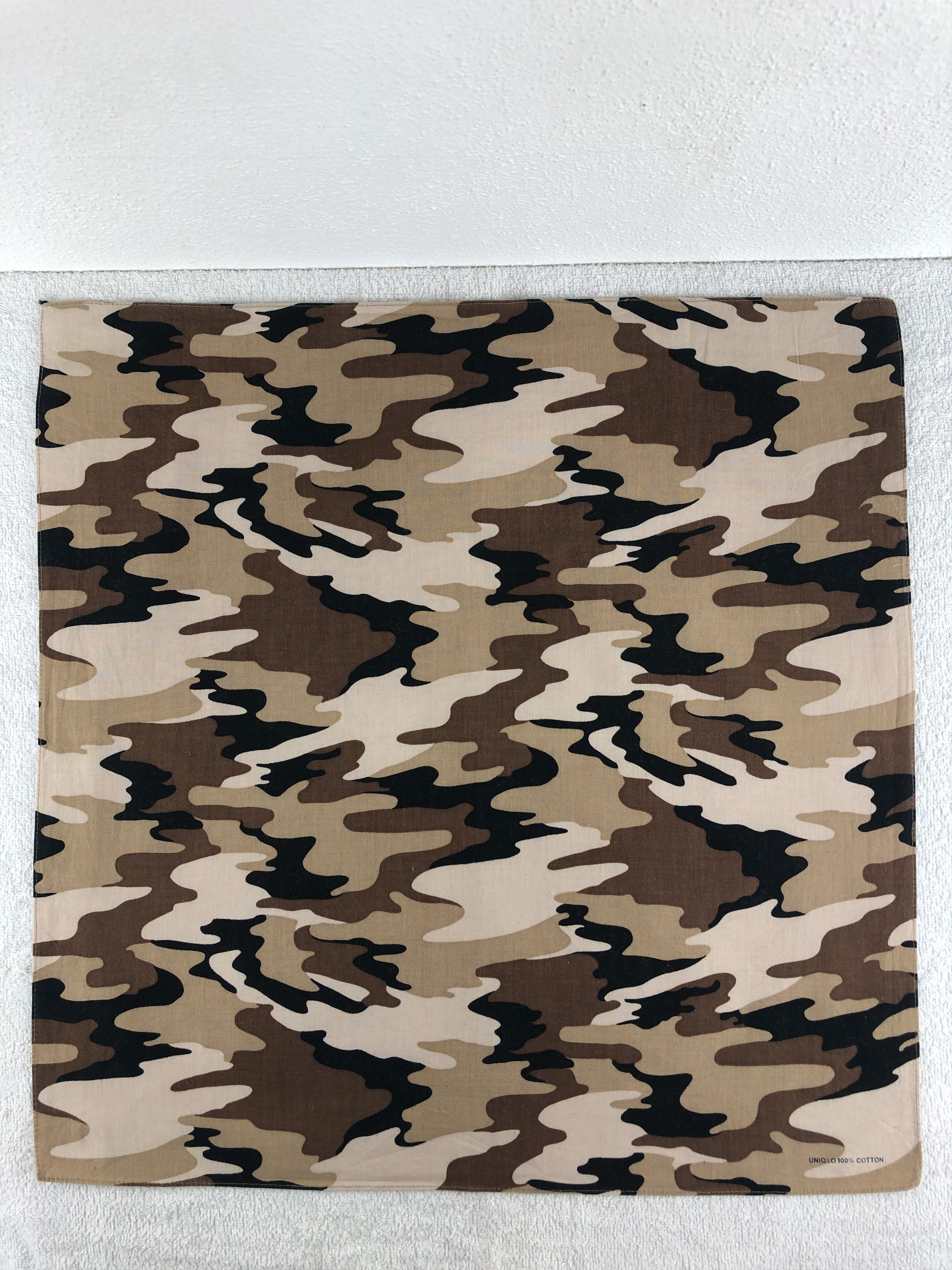 Uniqlo Uniqlo Camo Handkerchief / Bandana / Neckerchief C311 Size ONE SIZE - 3 Thumbnail