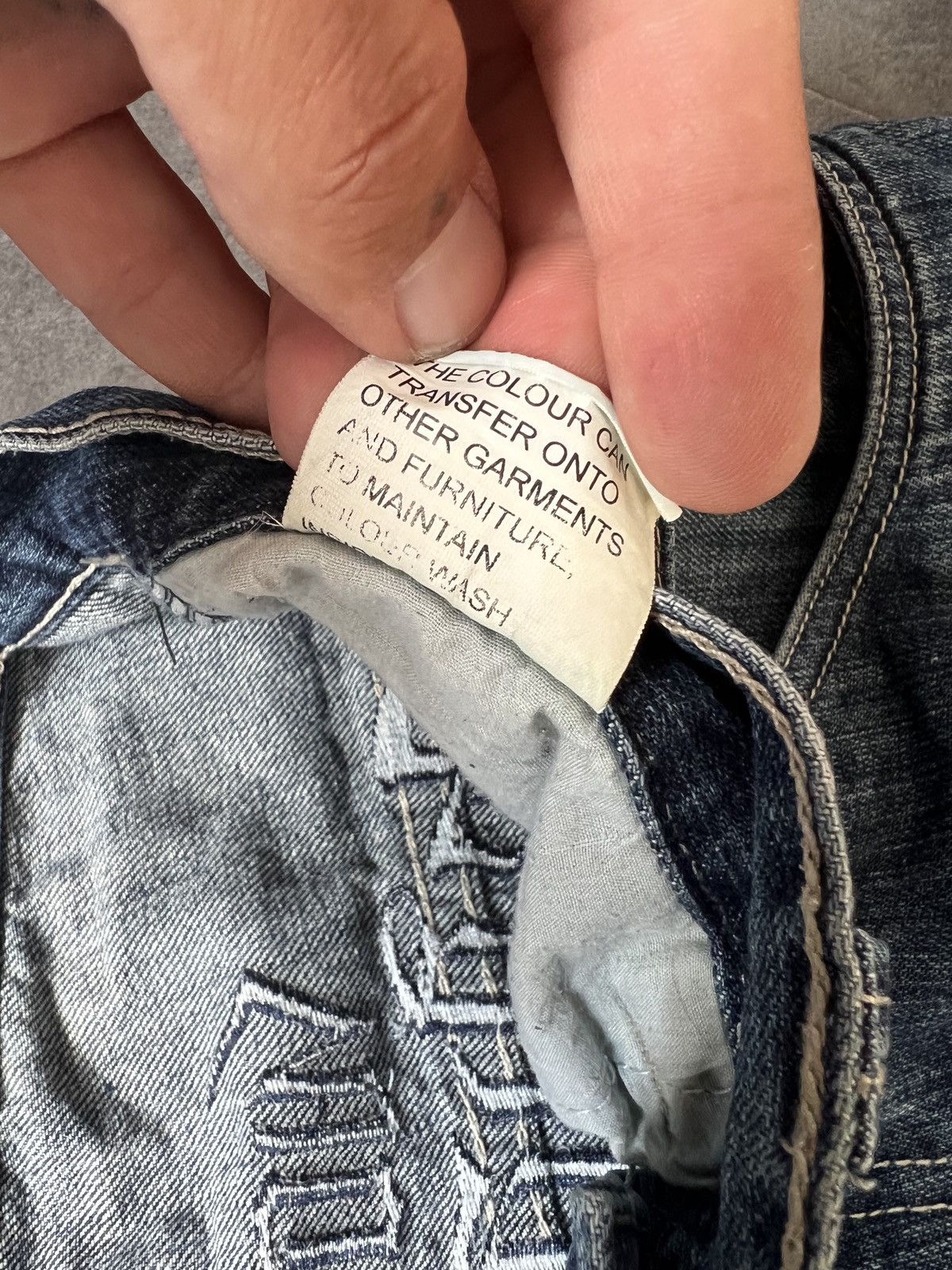Tribal Streetwear Vintage TrIbal Embroidered Logo Denim Jeans Y2k Streetwear Size US 30 / EU 46 - 14 Thumbnail