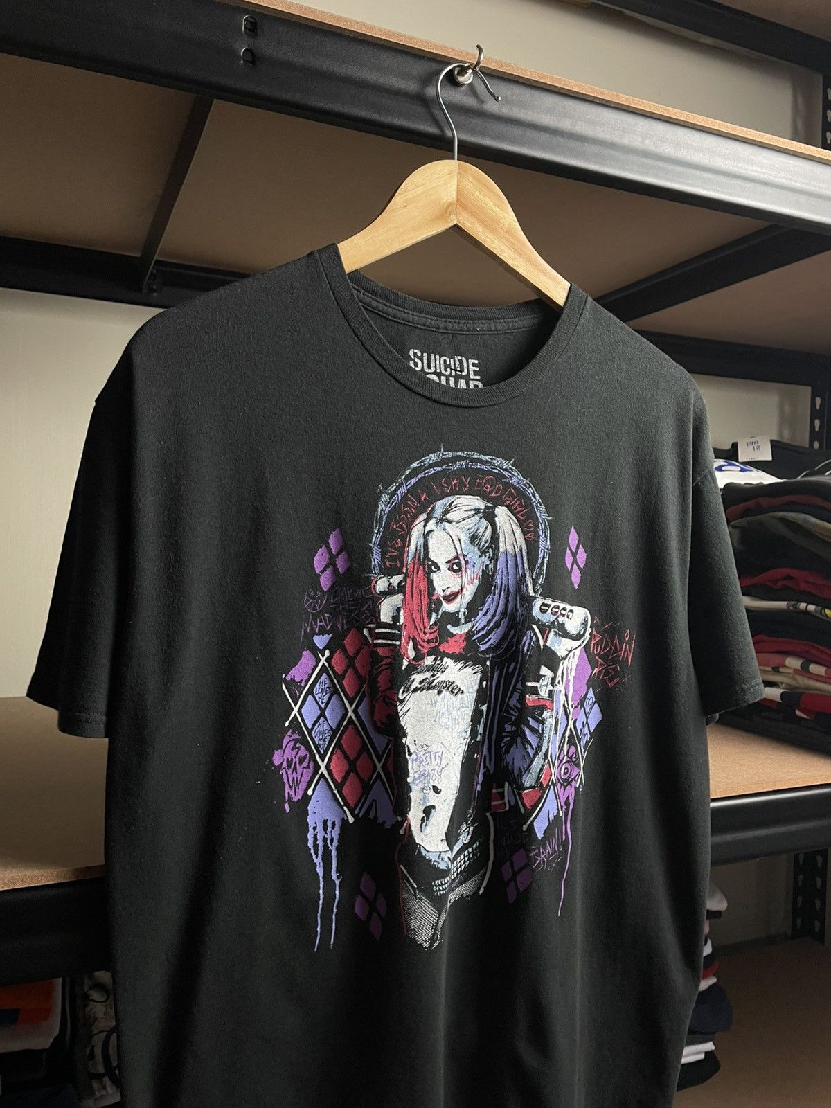 DC Comics Suicide Squad Harley Quinn graphic t-shirt Size US XL / EU 56 / 4 - 3 Thumbnail