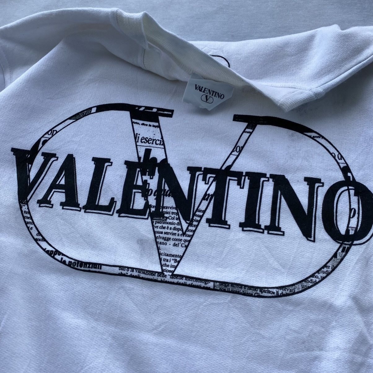 Valentino Vintage Valentino Garavani Sweatshirt Size US M / EU 48-50 / 2 - 2 Thumbnail