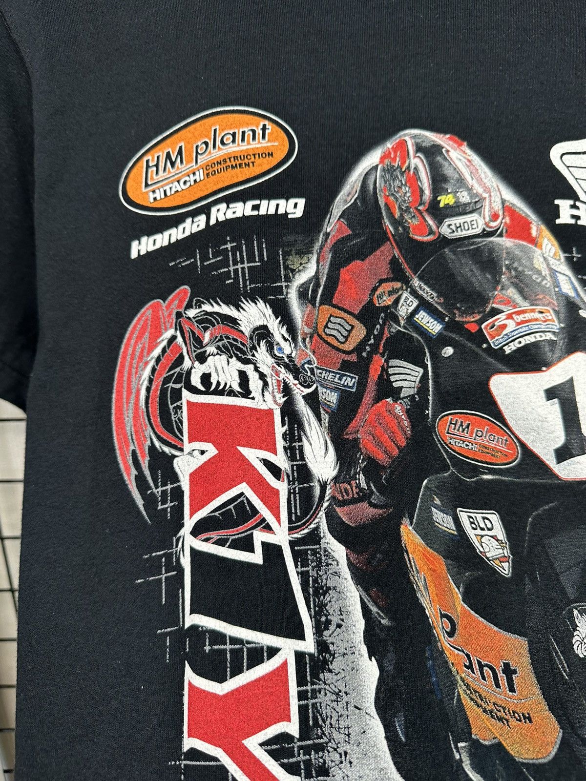Honda × Vintage Honda k1yo with autograph Men S t-shirt black motorcycle Size US S / EU 44-46 / 1 - 7 Thumbnail