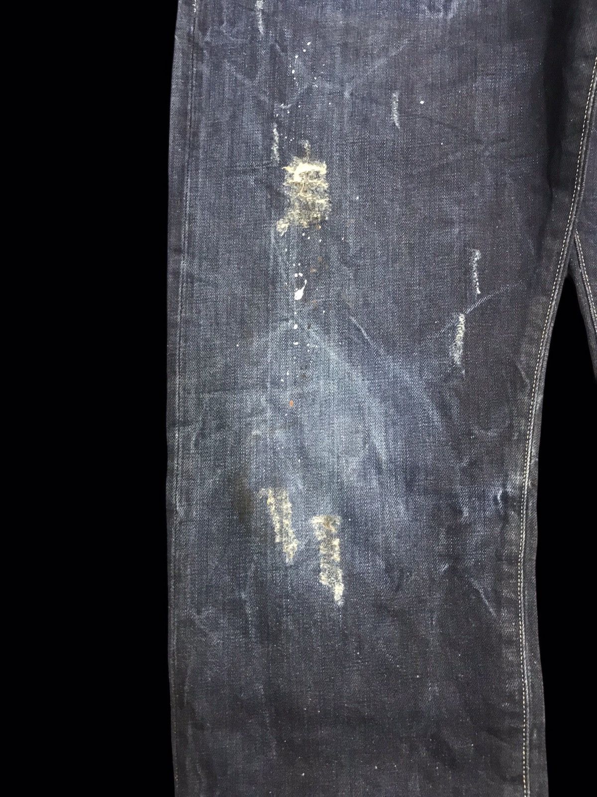 G-Star GSTAR RAW Japan Sick Painter Skinny Distressed Denim F96 Size US 35 - 6 Thumbnail