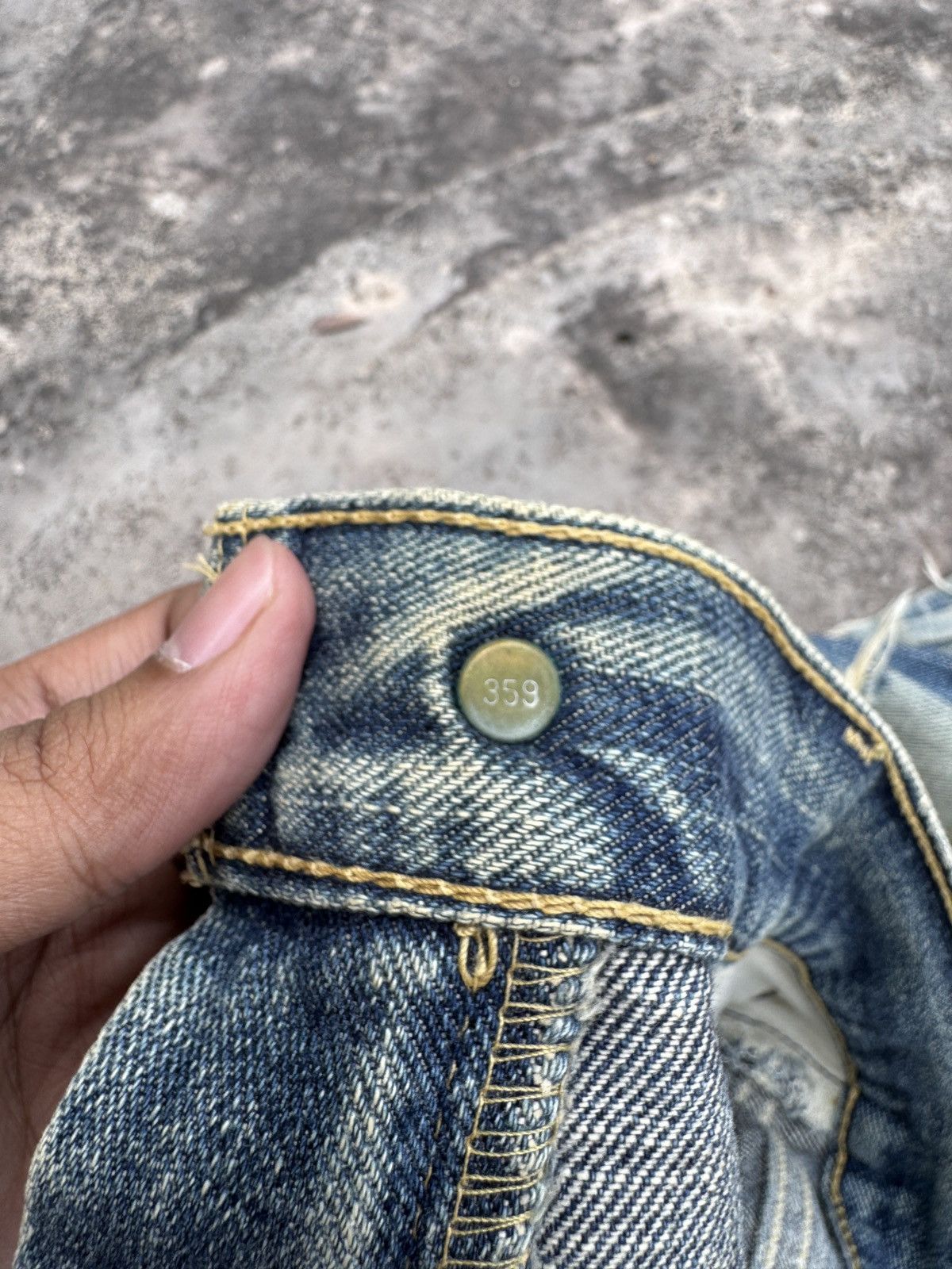Levi's Vintage Levi's 539 Distressed Jeans Size US 36 / EU 52 - 10 Thumbnail
