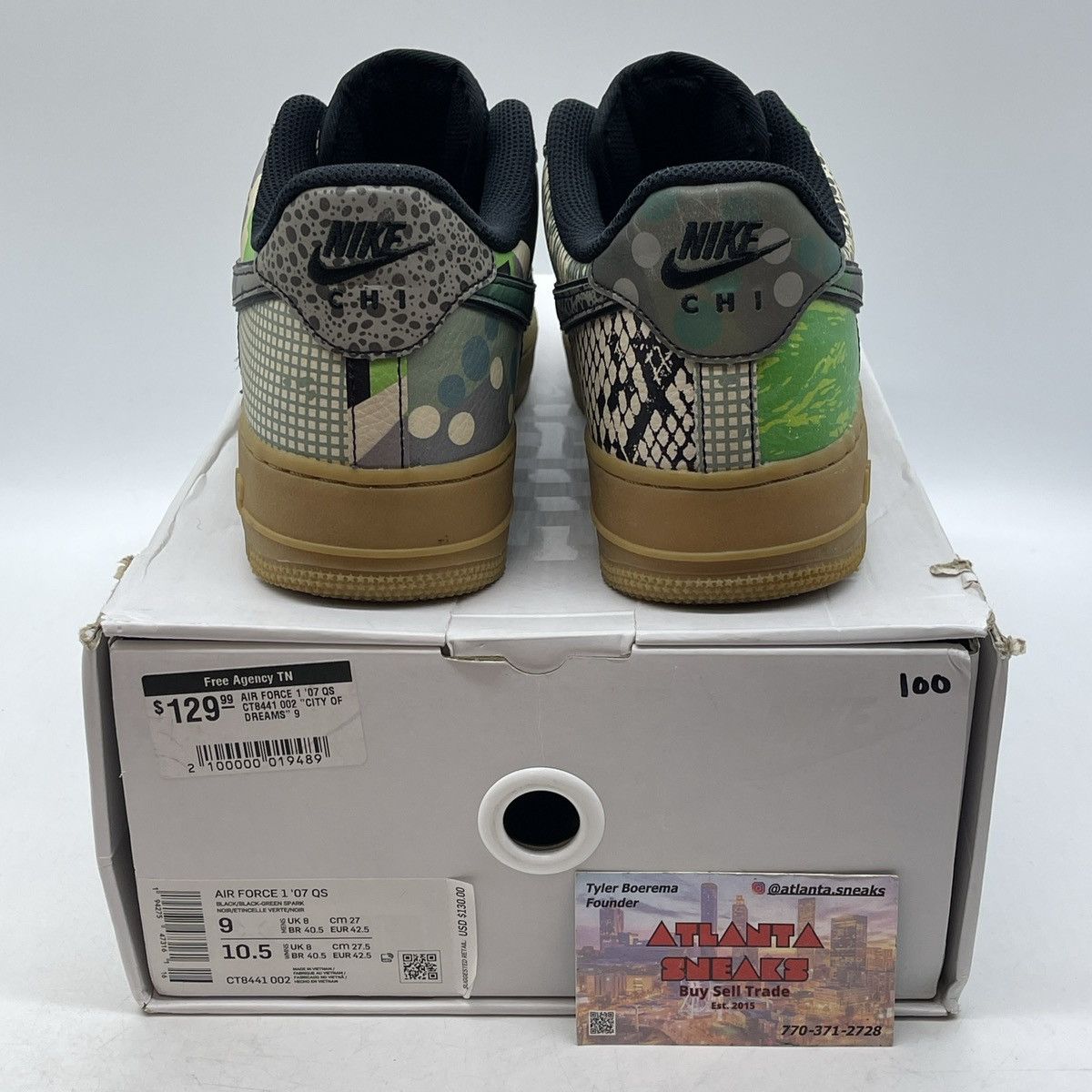 Jordan Brand Air Force 1 low Chicago Size US 9 / EU 42 - 3 Thumbnail