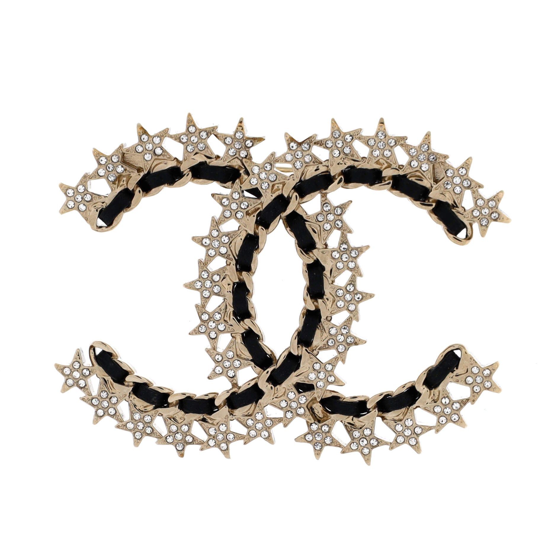 Chanel CC Star Chain Brooch Size ONE SIZE - 1 Thumbnail