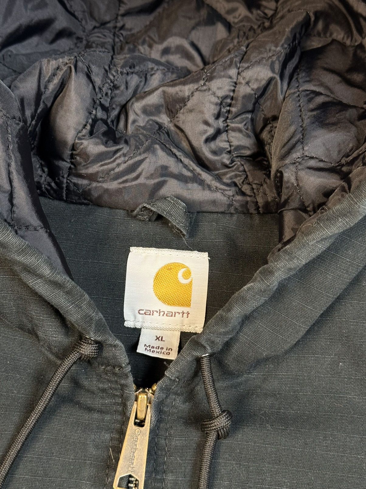 Carhartt × Vintage Vintage Carhartt Active Jacket Blue Working Jacket Size US XL / EU 56 / 4 - 14 Thumbnail