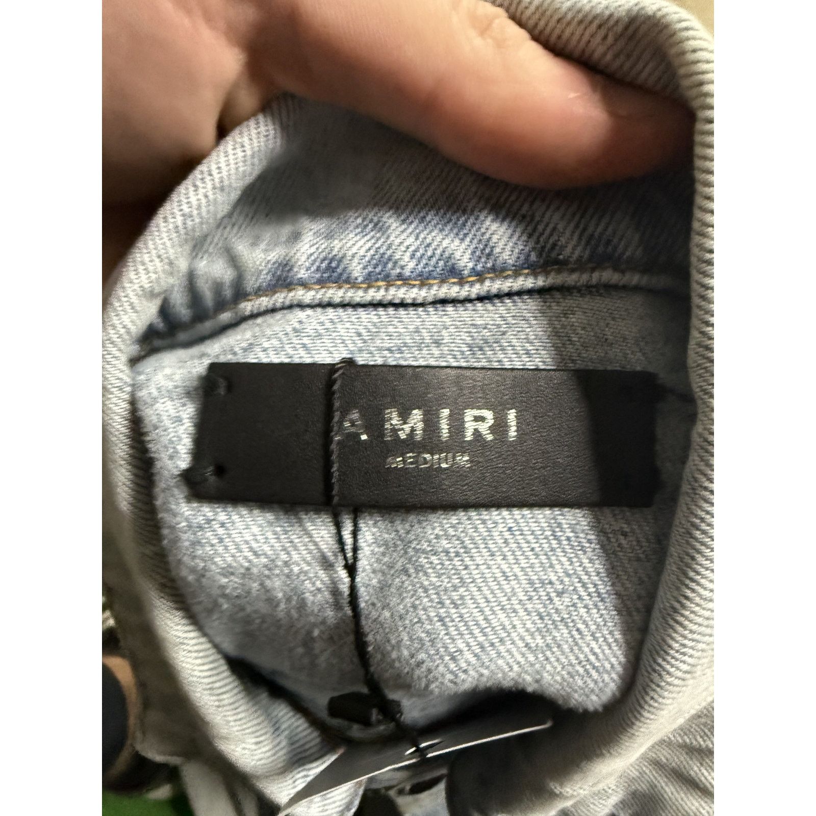 Amiri Amiri Glitter Snake Denim Jacket Used Medium Size US M / EU 48-50 / 2 - 2 Thumbnail