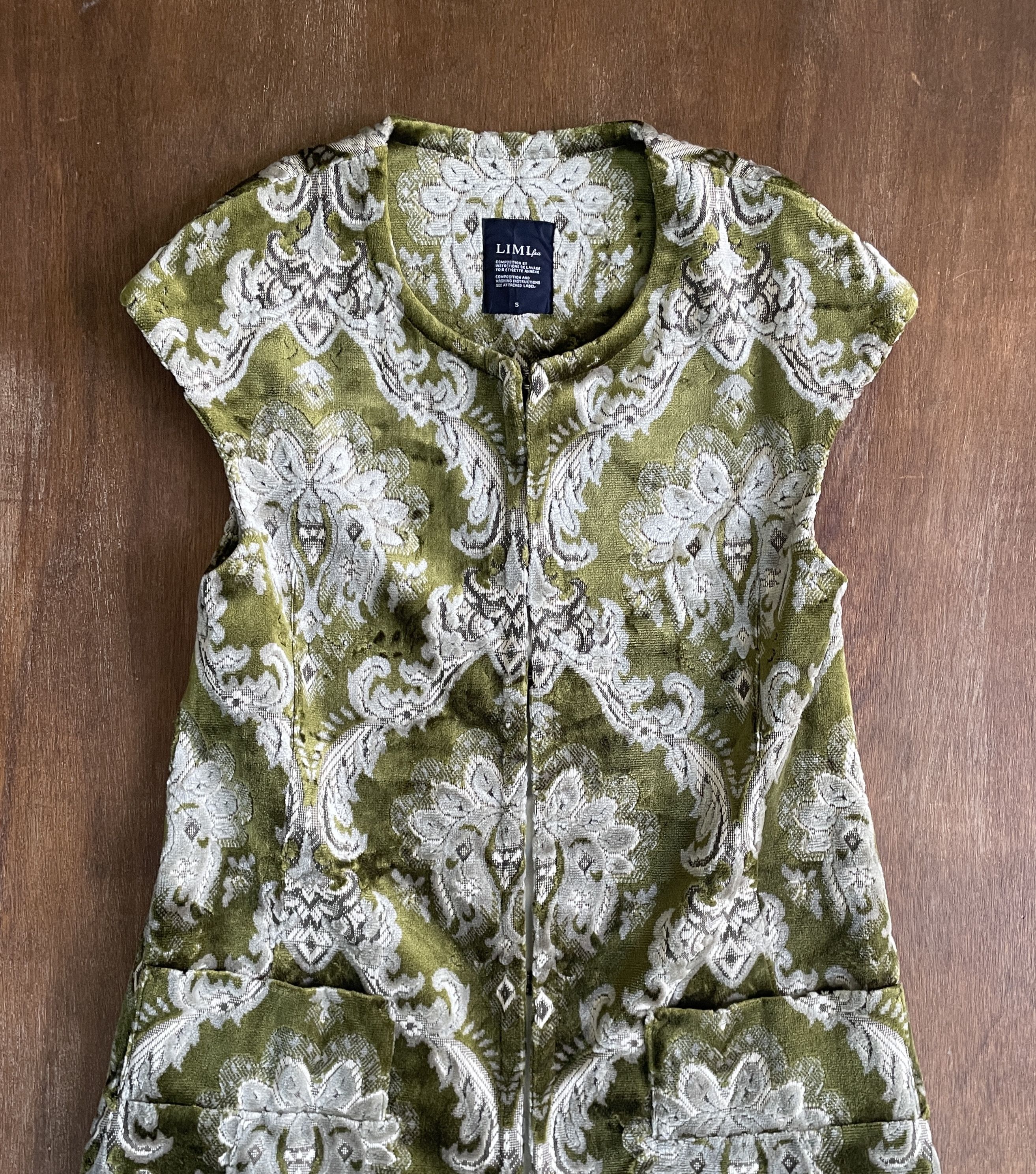 Limi Feu LIMI feu Paisley Jacquard A-Line Zip Dress Size XS / US 0-2 / IT 36-38 - 2 Thumbnail