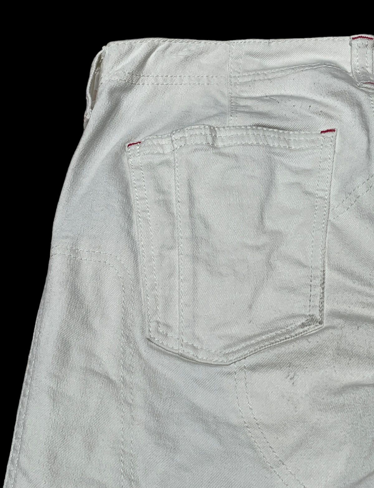 Designer × Vintage Vintage Kushitani Hamamatsu Flared Jeans 2000s Size US 31 - 8 Thumbnail