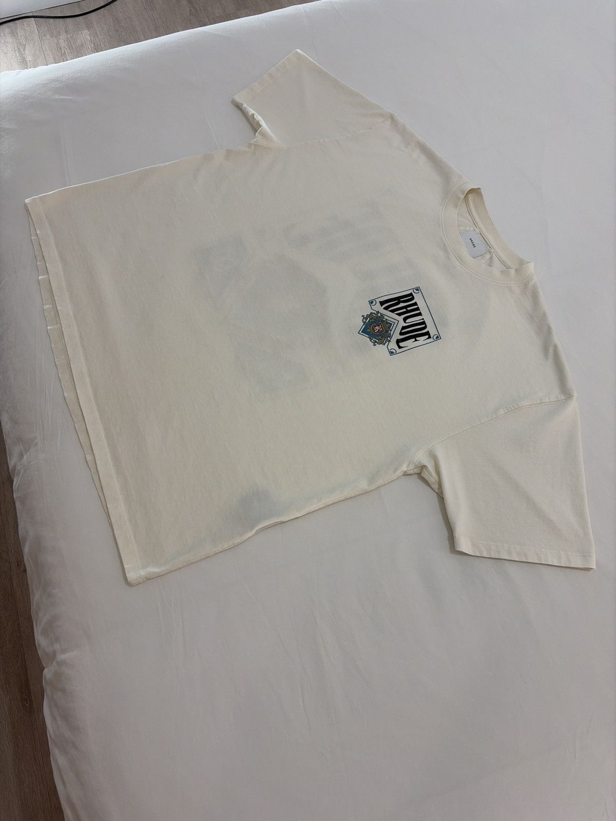 Rhude Rhude ‘Card’ Crest Logo Tee Size US XL / EU 56 / 4 - 3 Thumbnail
