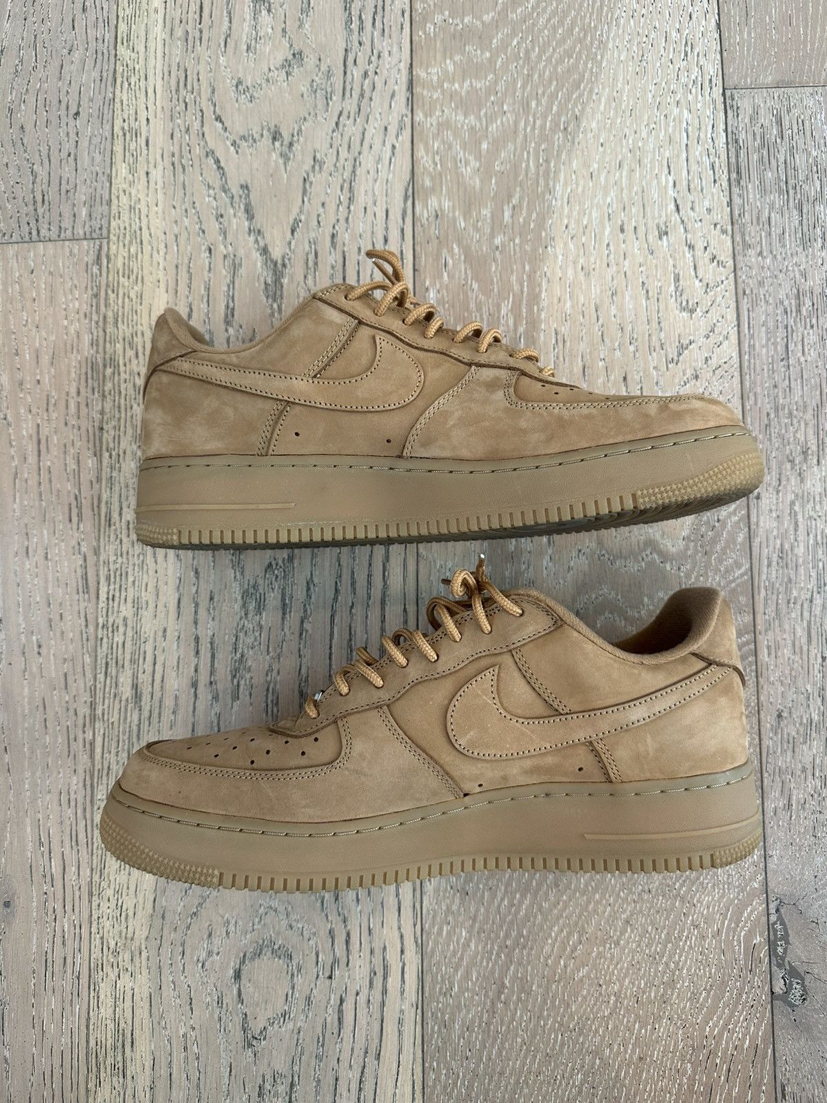 Nike × Supreme Nike Air Force 1 Low SP Supreme Wheat Size US 12 / EU 45 - 5 Thumbnail