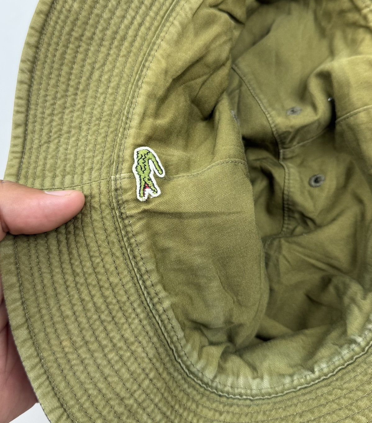 Lacoste lacoste reversible bucket hat tc52 Size ONE SIZE - 4 Thumbnail