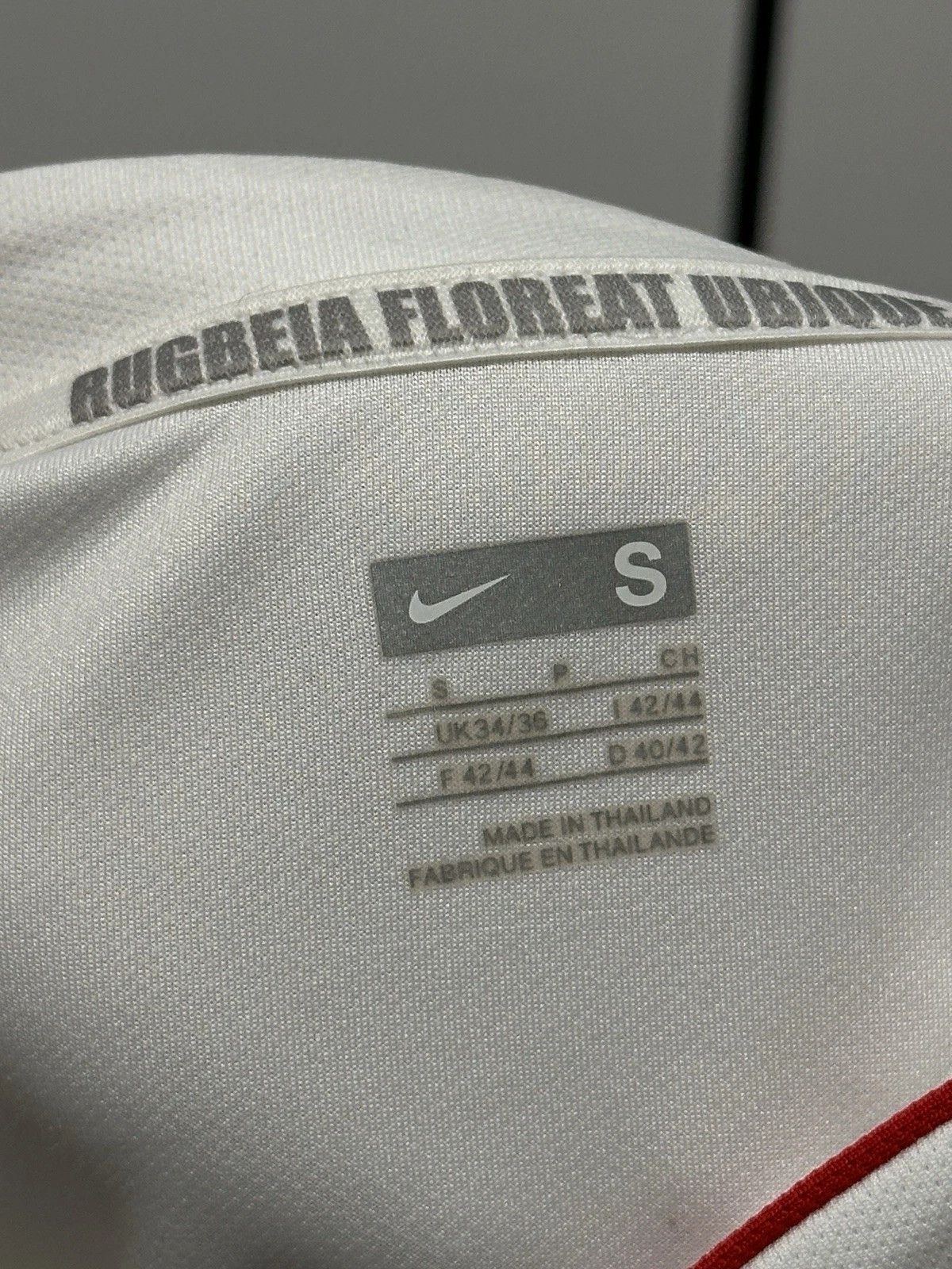 Nike National England 2009 2010 Rugby Jersey T-Shirt Nike Vintage Size US S / EU 44-46 / 1 - 7 Thumbnail