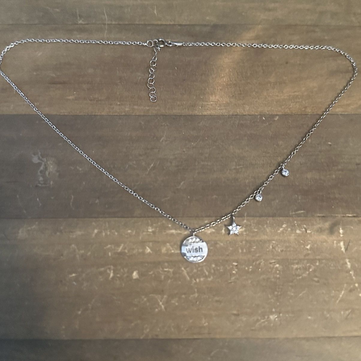 Vintage Vintage 925 silver Wish Upon a Star necklace Size ONE SIZE - 2 Thumbnail