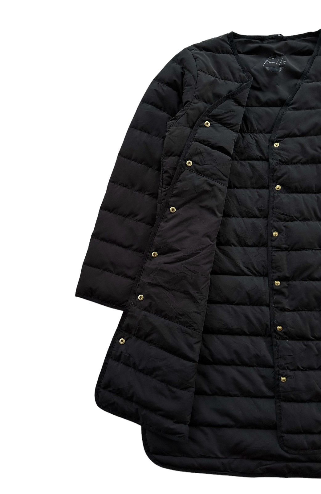 Beams Japan BEAMS HEART French Duck Down Quilted Jacket Black Size M Size US M / EU 48-50 / 2 - 10 Thumbnail