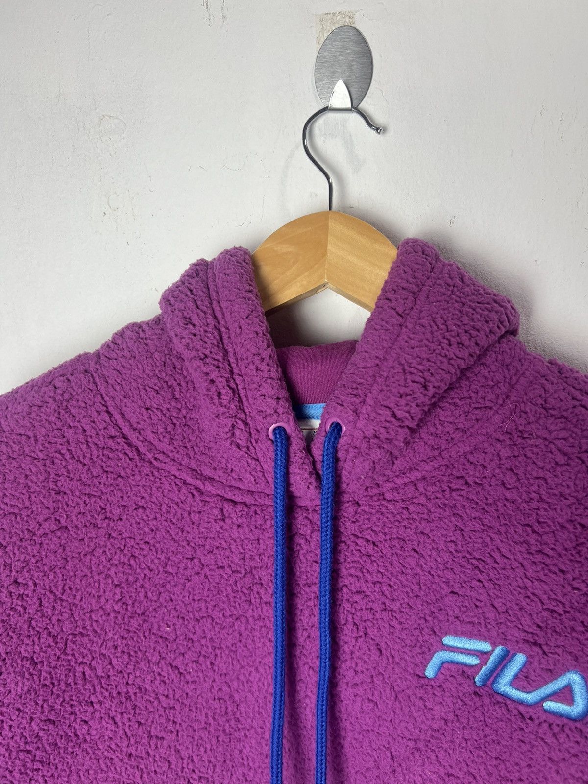 Fila Fila Sherpa Hoodie Size US XS / EU 42 / 0 - 5 Thumbnail