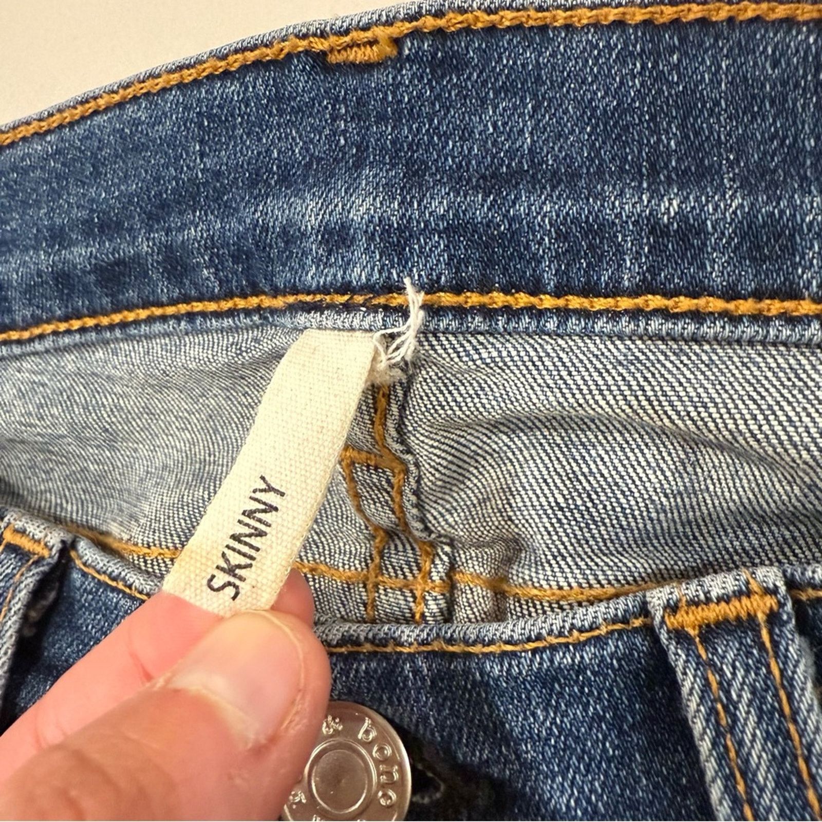 Rag & Bone Rag & Bone Harajuku Patchwork Skinny Denim Jeans Women’s 28 Size 28" / US 6 / IT 42 - 8 Thumbnail