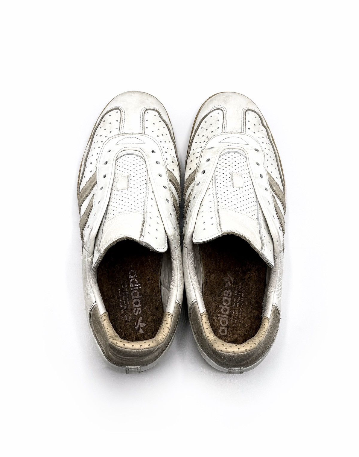 Adidas Adidas OG Leather Samba White Wonder Sneakers Size US 10.5 / EU 43-44 - 3 Thumbnail