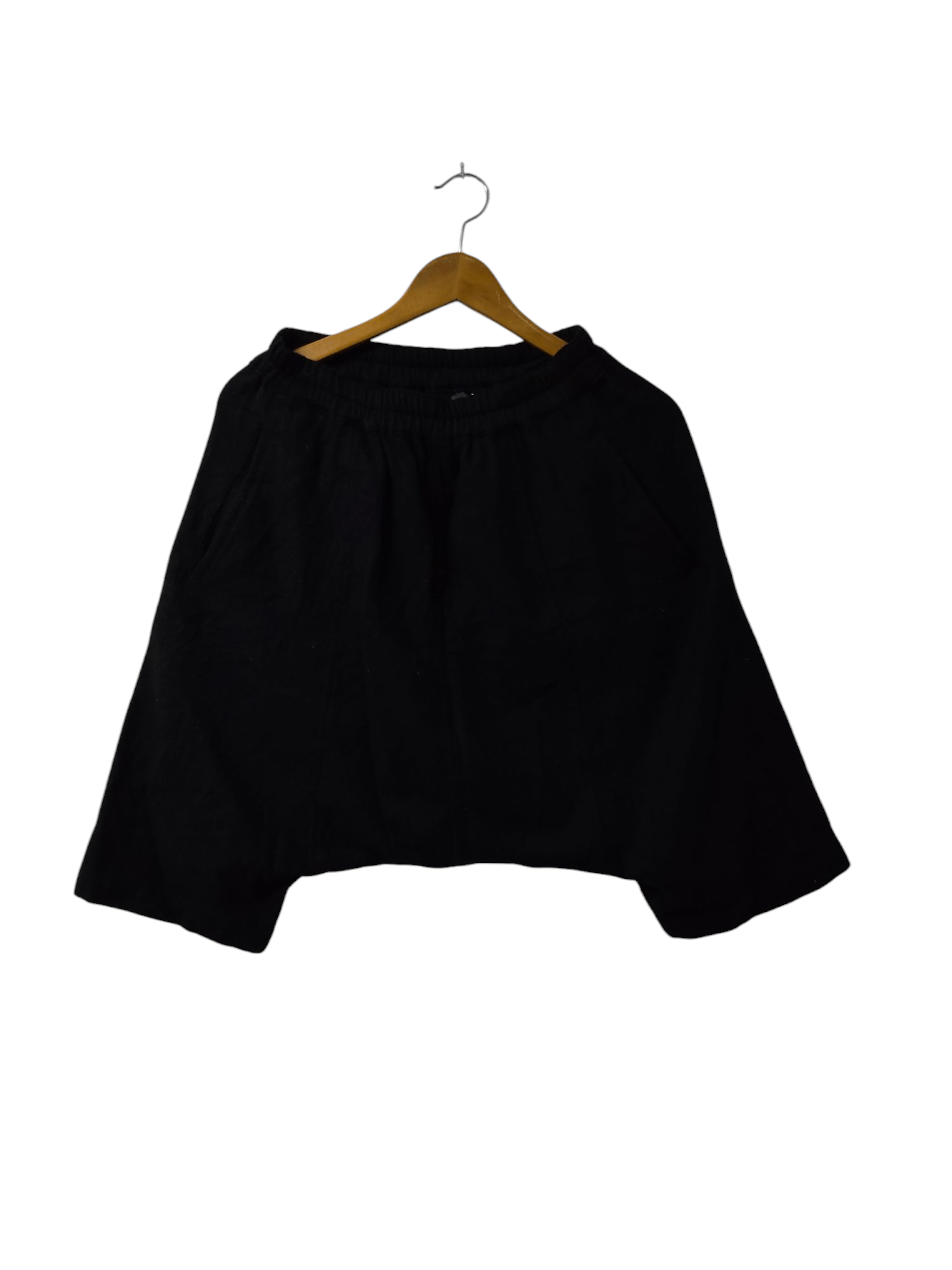 Comme des Garcons authentic BLACK COMME DES GARCONS crotch pants wool Size 29" - 1 Thumbnail