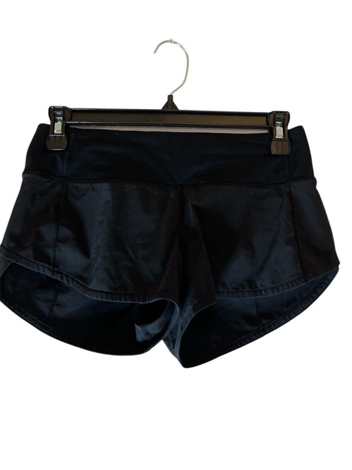 Designer Lululemon Speed Up Short *2.5" Black (First Release) Size 26" / US 2 / IT 38 - 2 Thumbnail