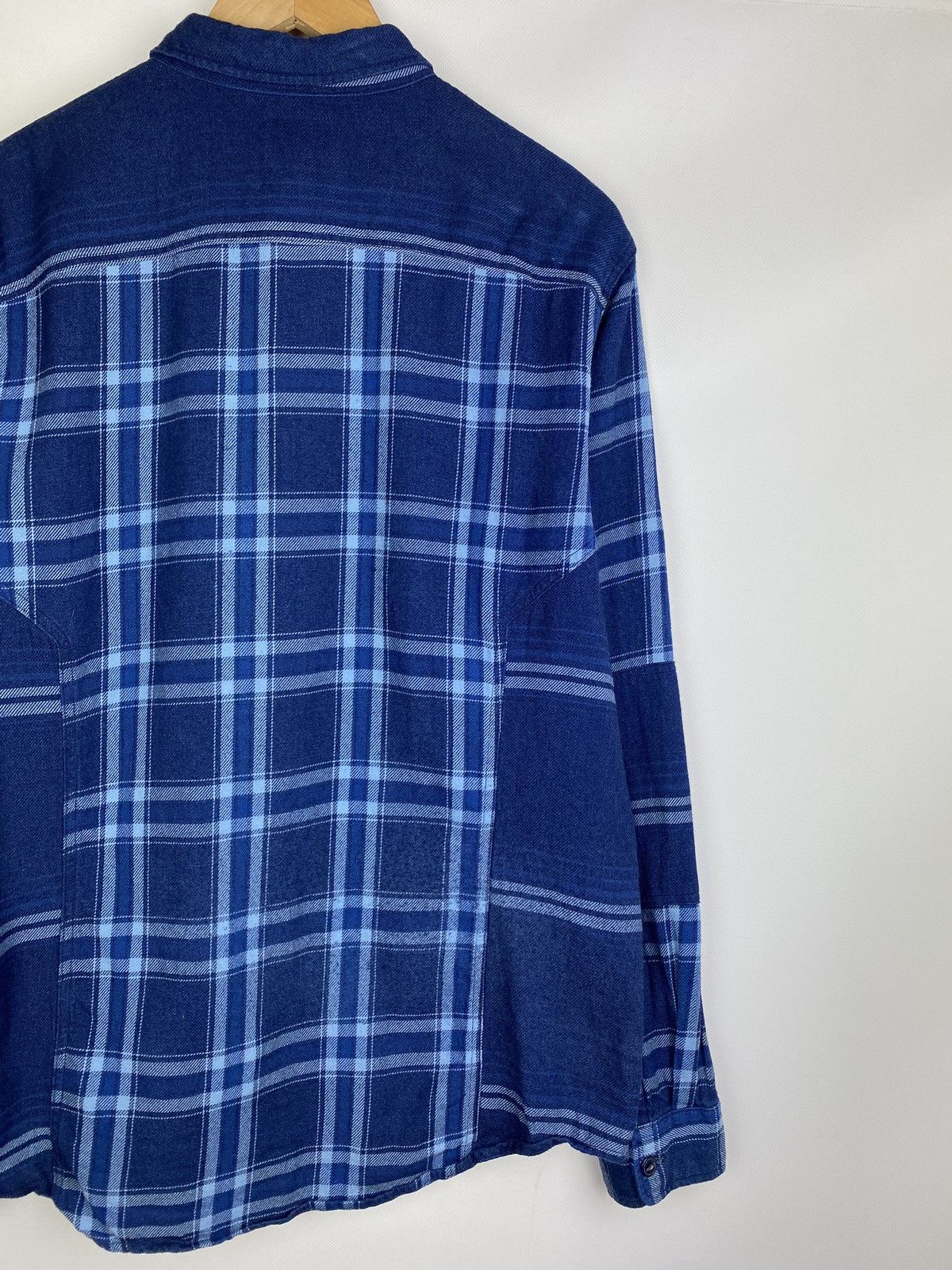 Edwin Edwin Indigo men’s long sleeve checked merge shirt size M Size US M / EU 48-50 / 2 - 17 Thumbnail