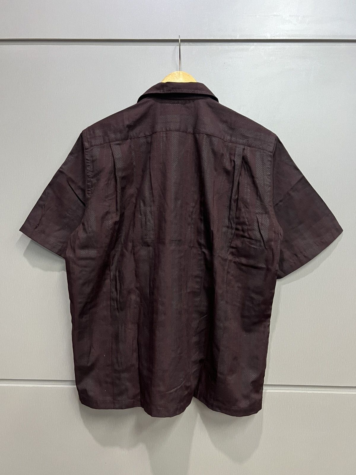 Comme des Garcons Homme Ss2001 Comme des Garcons Homme Striped Open Collar Shirt Size US L / EU 52-54 / 3 - 2 Thumbnail