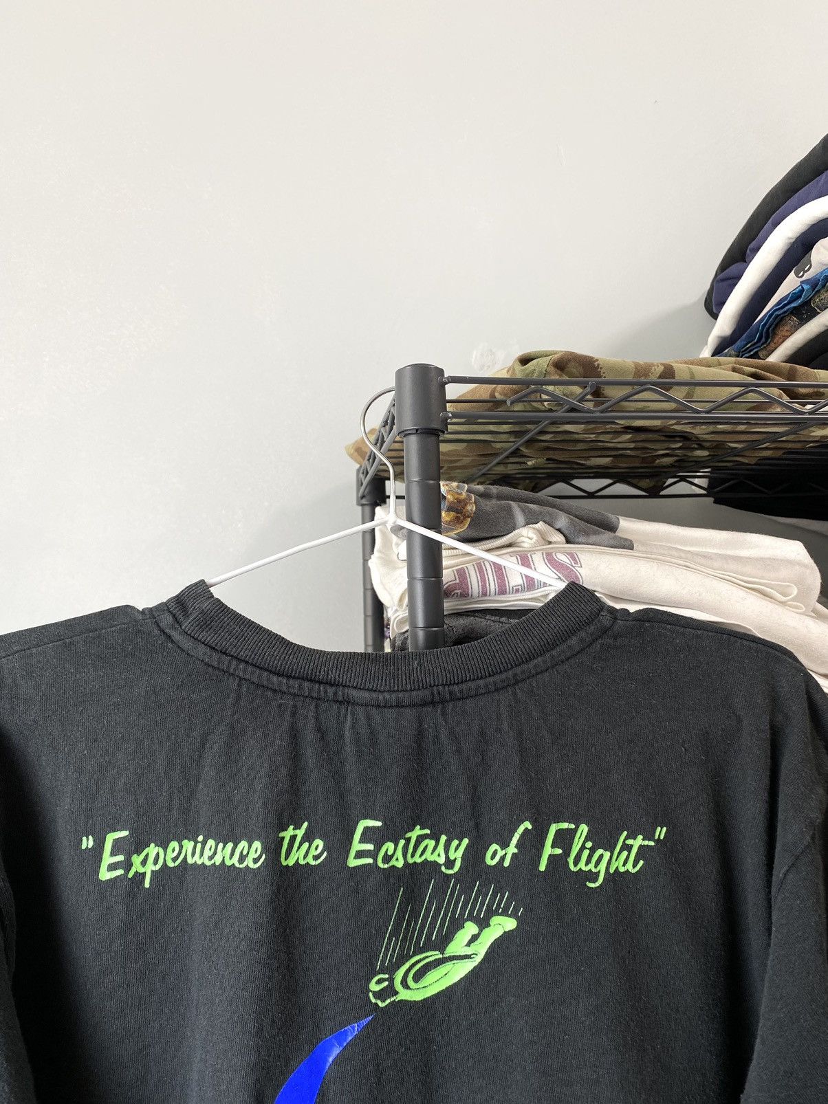Vintage 1990’s Vintage Skydive Art T Shirt Size US L / EU 52-54 / 3 - 6 Thumbnail