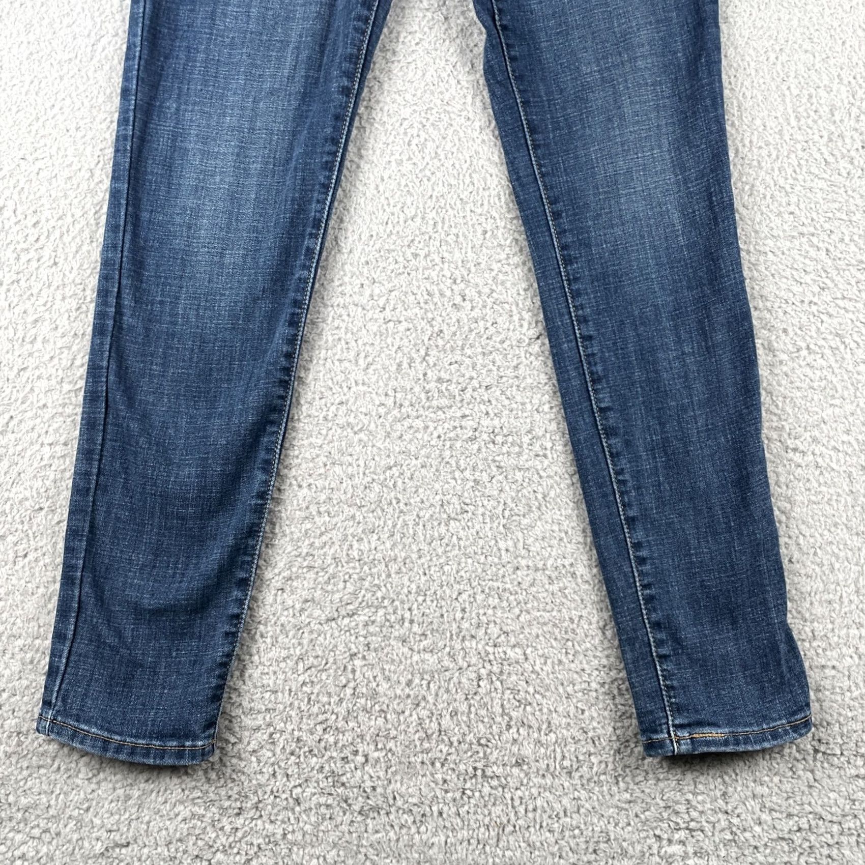 Levi's Levi’s Women’s 28 Skinny Jeans High Rise Dark Blue Denim Stretch Fabric 90s Casual Size 28" / US 6 / IT 42 - 7 Thumbnail