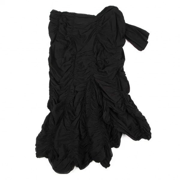 Comme des Garcons Comme Des Garcons size S Black Retro Irregular Design Skir Size 24" / US 00 / IT 34 - 3 Thumbnail