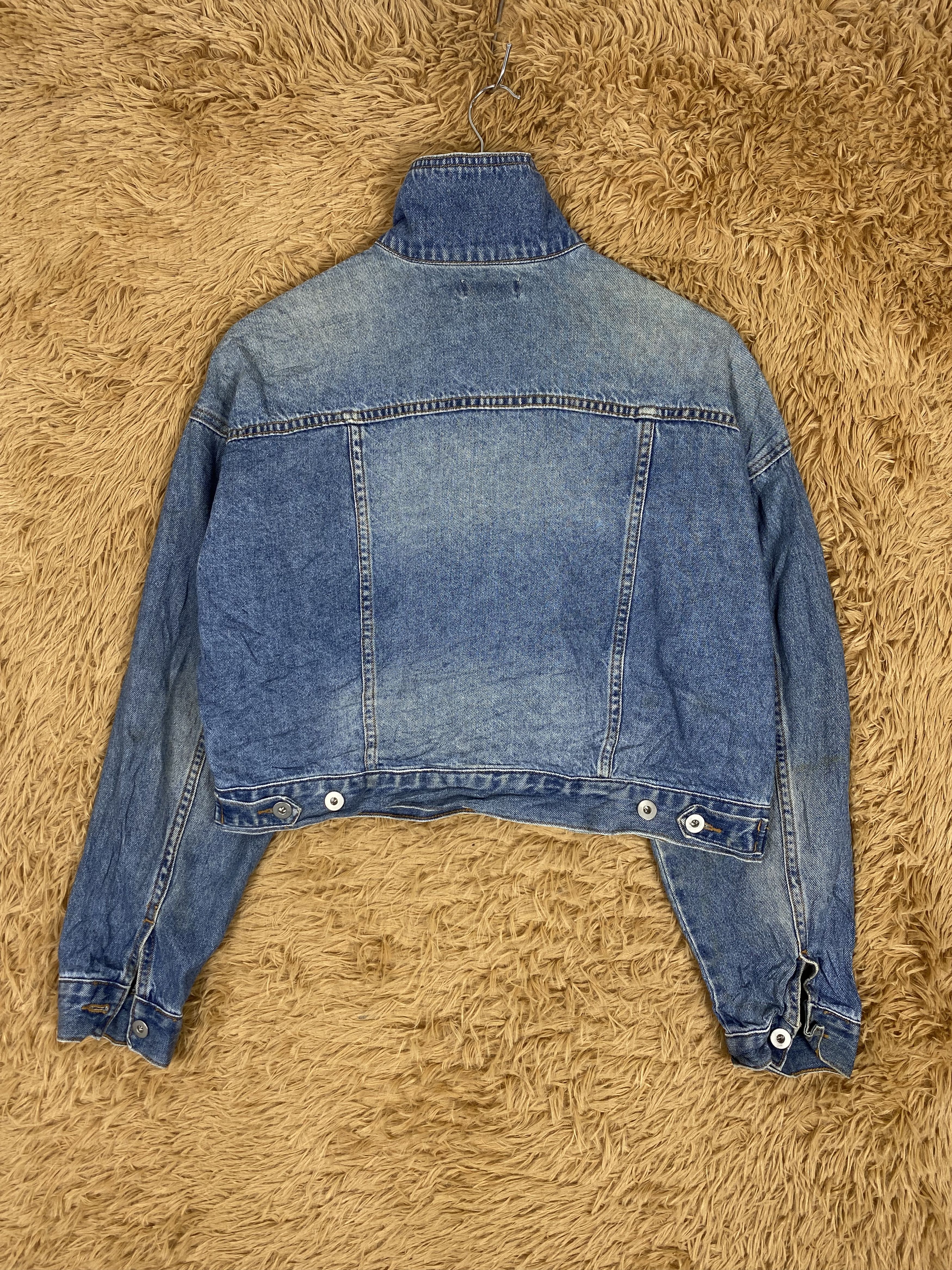 Japanese Brand Vintage Browny Standard Denim Jacket PJ2496 Size S / US 4 / IT 40 - 4 Thumbnail