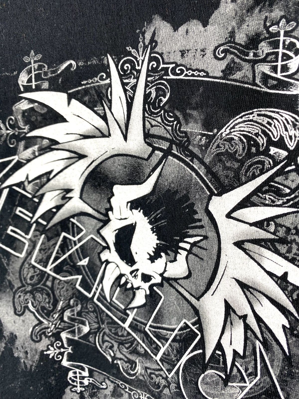 Band Tees × Metallica × Vintage Rare! Vintage 2000’s Metallica Skull Band T Shirt Size US L / EU 52-54 / 3 - 4 Thumbnail