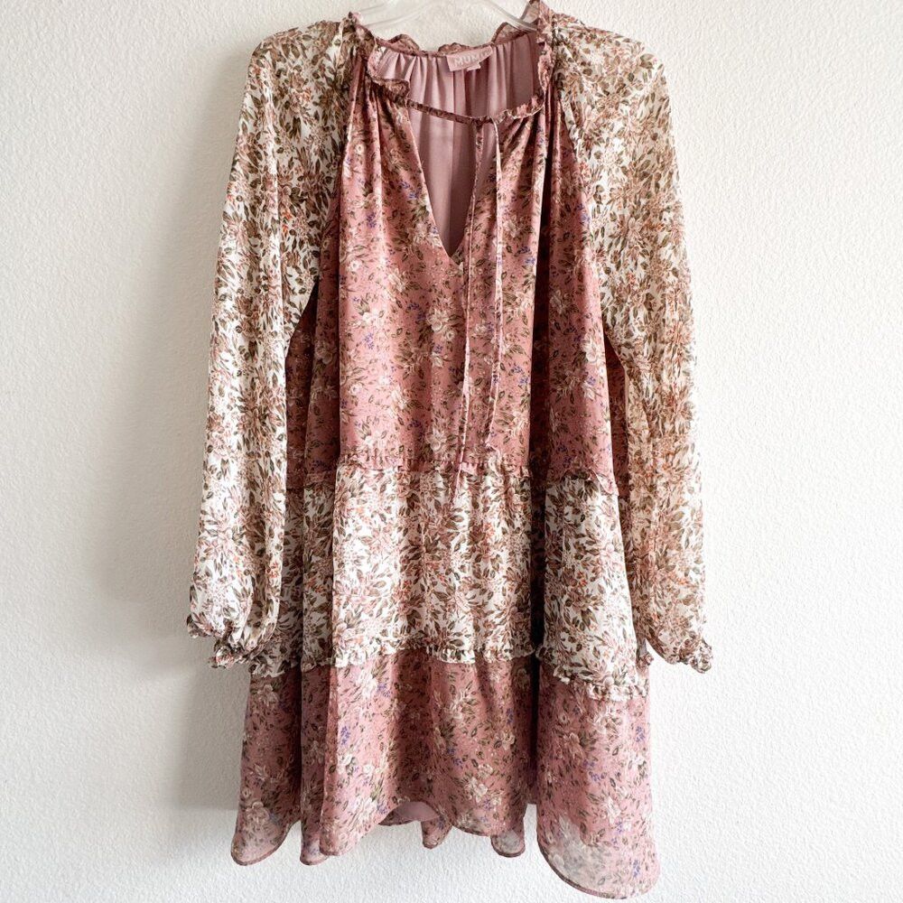Show Me Your MuMu Show Me Your Mumu Birdie Mini Dress Bohemian Floral Print M Size S / US 4 / IT 40 - 1 Thumbnail